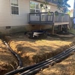 Installing the drains