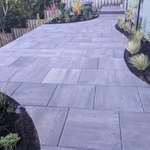 Custom Waterfeature + paver patio