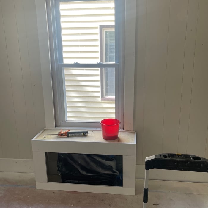Custom built radiator cover