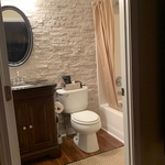 stone accent wall