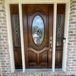 Doors refinished was in bad condition