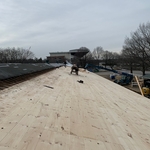 Plywood sheathing