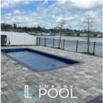 New Fiberglass pool, 10 ft x 20 ft, deck included