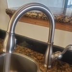 New working faucet; 3 different settings; magnetized so doesn't droop
