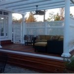 Deck Landing And Pergola