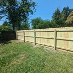 6 Foot Dog Ear with a Single Gate