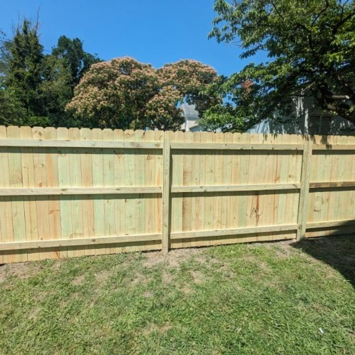 6 Foot Dog Ear with a Single Gate