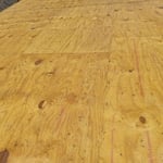 After shingle removal