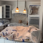 Kitchen renovation , landscaping, and bedroom renovation