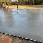 Concrete pour