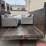 Couches and bed removal