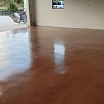 Stained and Polished Concrete