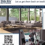 Sliding door repairs