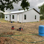 Metal Fabrication on old ranch house