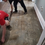 Removal of flooring