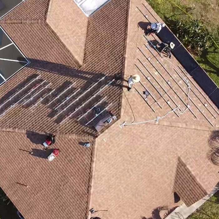 Ariel View of Brackets