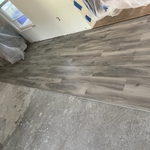 Vinyl flooring install