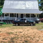 Painting metal roof