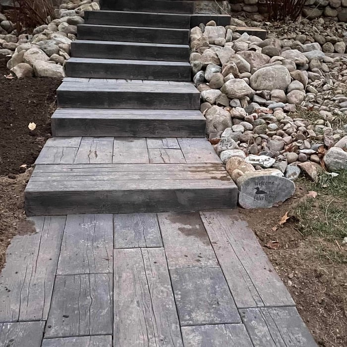 Walkways and patios