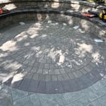 Paver light install