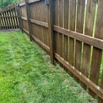 Power washing Fence