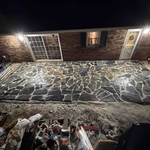 Flagstone patio