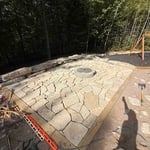 Flagstone patio