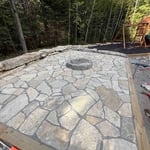 Flagstone patio
