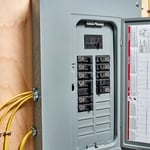 Breaker panel install