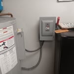Installed disconnect.