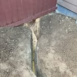 Underground Gas Line