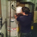 Electric water heater install