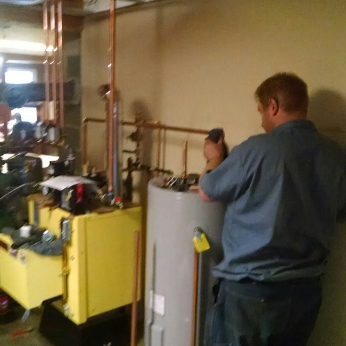 Water heater and new boiler install