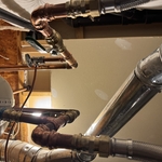 New valves, expansion tank, and a conversion for the humidifier from a saddle valve to an angle stop.