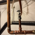 Humidifier angle stop