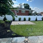 Back yard transformation