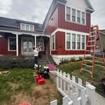 Full exterior house wash