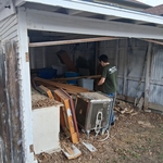 Shed removal