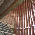 House being framed