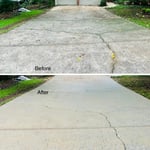 Driveway cleaning