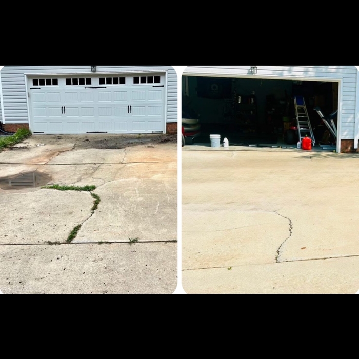 Driveway cleaning