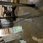 Sump pump pit