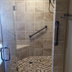 Douglas tile shower