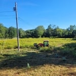 Bush Hogged 1 acre field