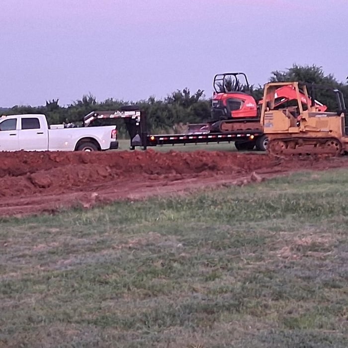 Half acre pond build