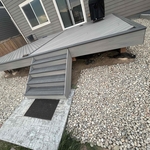 Rock and deck