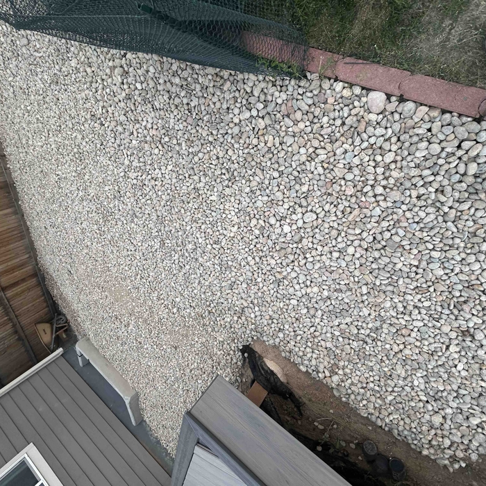 Rock and deck