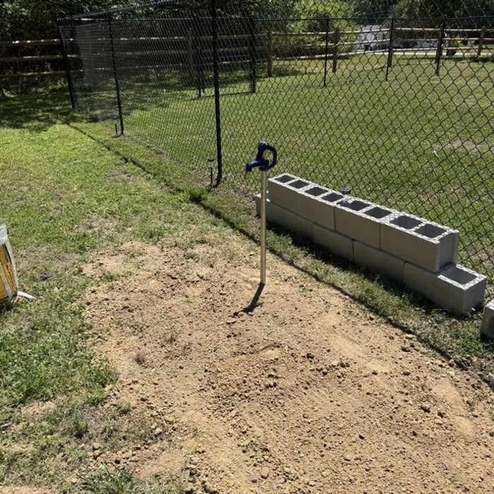 Yard Hydrant Install