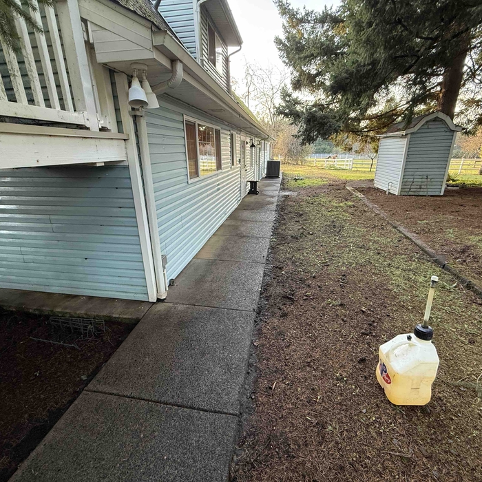 Pressure washing
