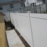 White Solid PVC Flat Caps